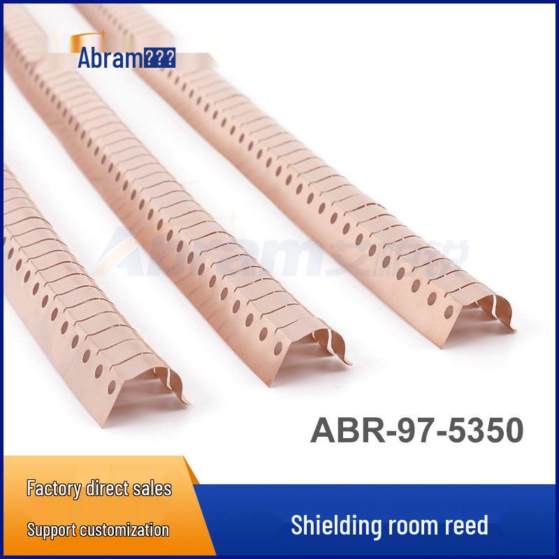 Beryllium Copper EMI Finger Spring Clip for Shielded Rooms - Made with Imported Materials