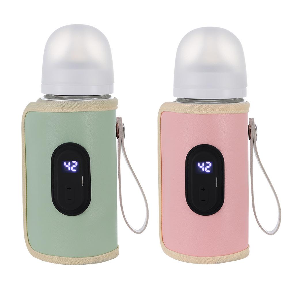Digital Display Bottle Insulation Kit Milk Warmer Portable Thermostat Heating Constant Temperature USB Universal When Going Out