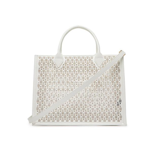 Handbag Badura WENN-02 White