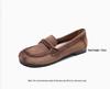 Autumn Women's Soft Sole Genuine Leather Flat Shoes - Comfortable for Pregnant Mothers