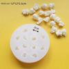 Hot 3D 12-hole Popcorn Shaped Silicone Mold Candy Chocolate Jelly Cake Making Molds DIY 12 Cavities Soap Baking Accessories