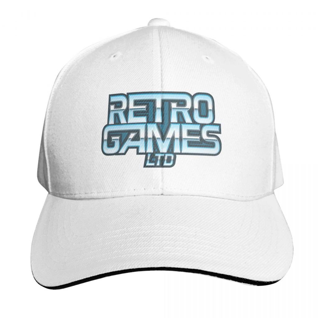 Retro Games Logo Baseball Cap Trucker Hat Mountaineering Hard Hat Christmas Hat Golf Unisex Womens