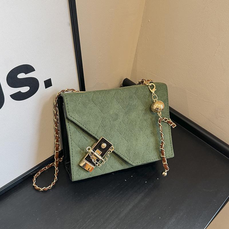 

2024 spring new trendy new small bag women s casual personality small square bag retro shoulder messenger bag