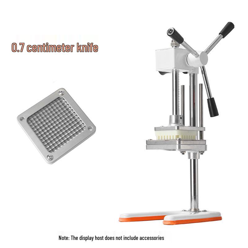 Manual Vegetable Dicer: Fries Cutter, Potato & Cucumber Slicer, Vertical Radish & Strip Slicer.