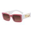 Tiny Square Modern Ladies Sunglasses Glamour Leopard Designer Women Sun Glasses Brand