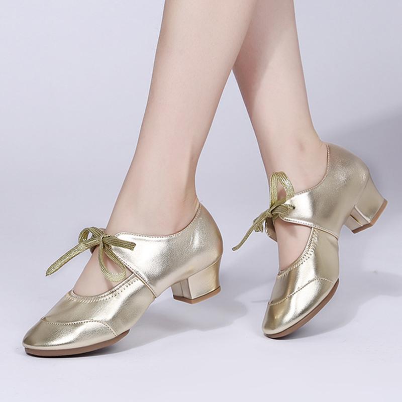 new adult professional dance shoes women ballroom latin dance shoes high heeled ladies shoes square heel buty damskie cm bianco