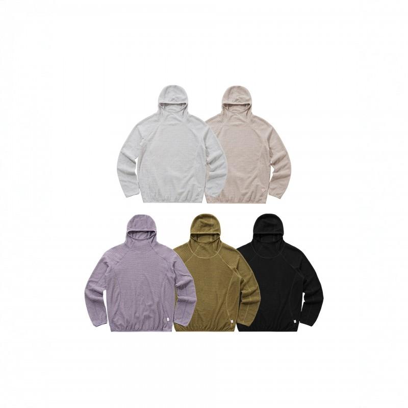 Mens Thermolite Air Fleece Hooded Sweatshirt 2026 Fall Lightweight Warm Casual Hoodie
