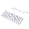 Russische Mechanische Gaming-Tastatur 61 Tasten Kompakt RGB Kabelgebunden Russisch Englisch Tastatur für Arbeit Geschäftsreise