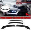 Front Bumper Lip Body Kit Spoiler For Honda Civic Sedan 4Dr 2016-2018