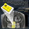 2 Pcs LED Spotlights Fog Lamp Headlight Lens Work Light Fog Lamp Driving Beam Square Round For Off Road Truck SUV ATV Motorcycle