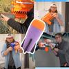TORMEN Nerf Compatible Missile Refill Rocket Darts, Set of 3, Foam Bullets for Launchers, for Toy Projectiles (Purple)