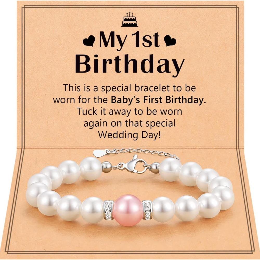 White Pearl Chain Bracelet Adjustable Lobster Buckle Easter Gift Ladies Xiaoxiangfeng Pearl Bracelet