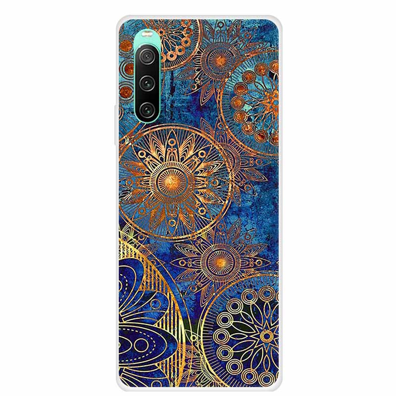 For Sony xperia 10 IV Case 1 IV 10 iV Clear Fashion Soft TPU Silicone Back Case For Sony Xperia 10 1 5 III Cover Funda Shell Cat