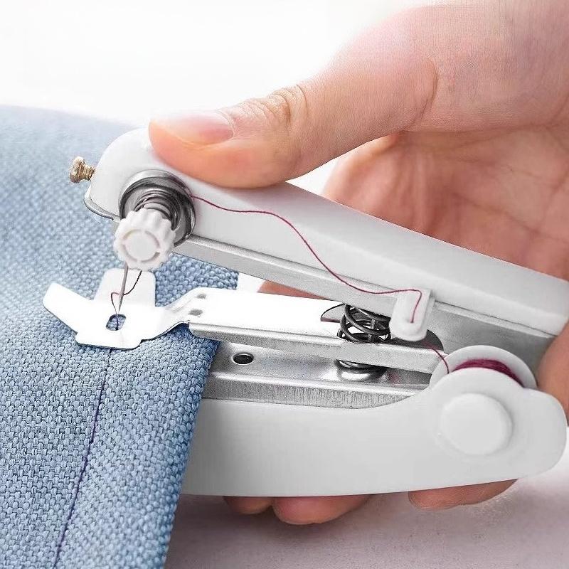 Portable Manual Mini Mini Sewing Machine Household Handheld Simple Sewing Clothes Simple Commercial Small Tailoring Machine