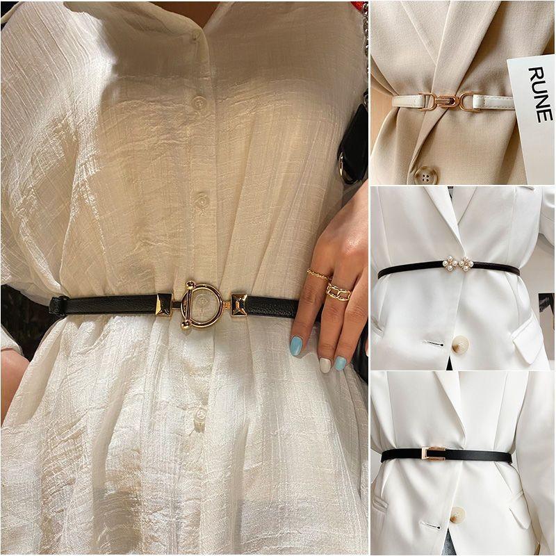 Trendy Womens Pu Waist Belt Accessory For Summer Stylish Dresses Outfits And