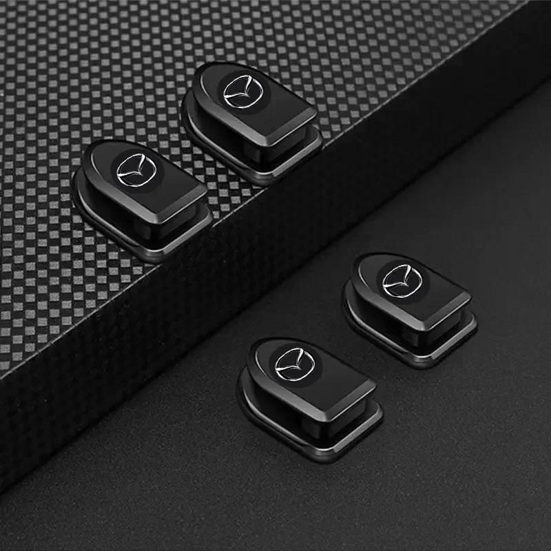 Mini Car Hooks: Self-adhesive hidden hooks, compatible F with Mazda 2, 3, 5, 6, CX-3, CX-4, CX-5, CX-8, CX-7, and CX-9