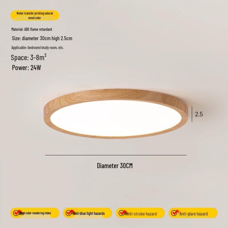 Nowoczesna LED-owa Lampa Sufitowa Pełne Spektrum