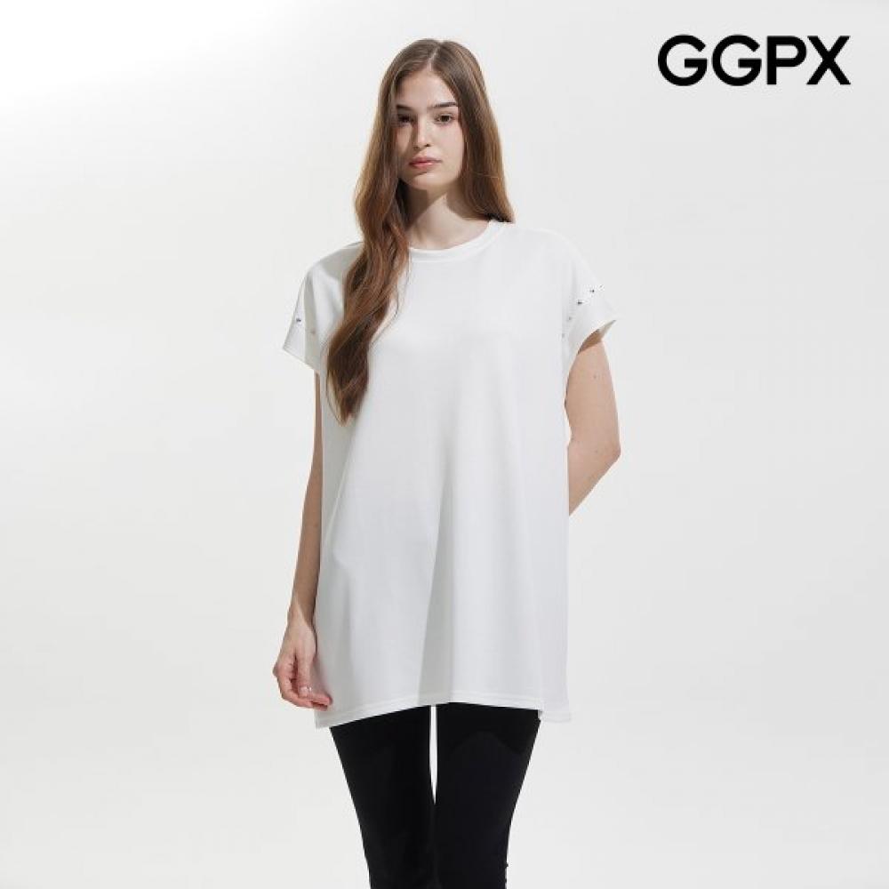 Ggpx Men STud Dolman Sleeve Long T shirT gq5Ts023f blacks/F