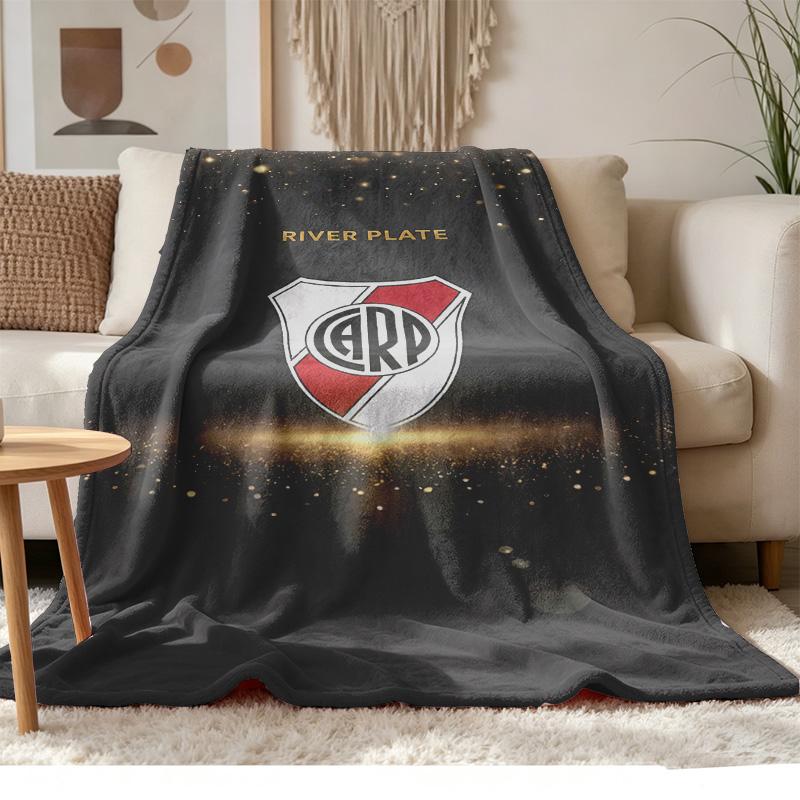 River Plate Weiches und bequemes Flanell Geeignet für Sofas Wohnzimmer Outdoor-Camping Reisen und auch ein tolles Jubiläumsgeschenk