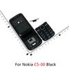 For Nokia 6300 C3 C3-00 C5 C5-00 6303 Battery Back Cover Front Keyboard Housing Case