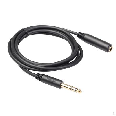 1/4 Zoll Kopfhörer-Verlängerungskabel TRS-Stecker auf Buchse
