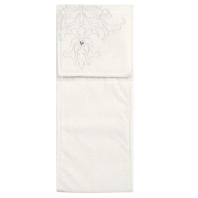 Senko NYNAS Grand Paper Holder Ivory with Elegant 64226 Cover, Rhinestones, Design,
