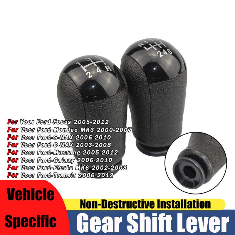Suitable for Ford car gear head Fox shift handball modified gear lever handle gear handle accessories