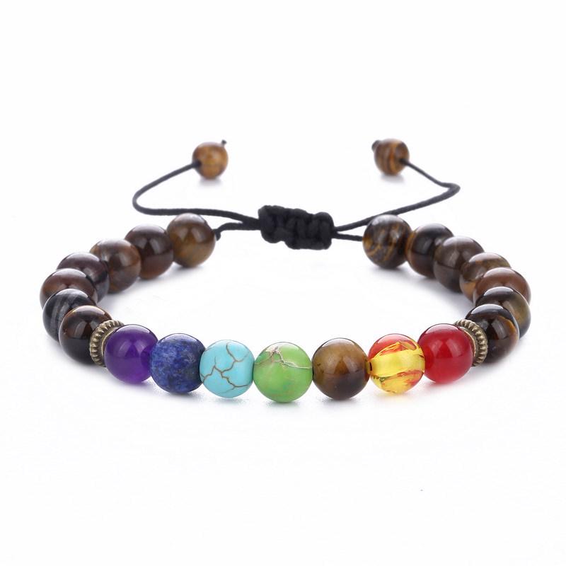 JYL TS Bracelet Yoga  Chakra Bead Design Balances Energy And Inner Peace