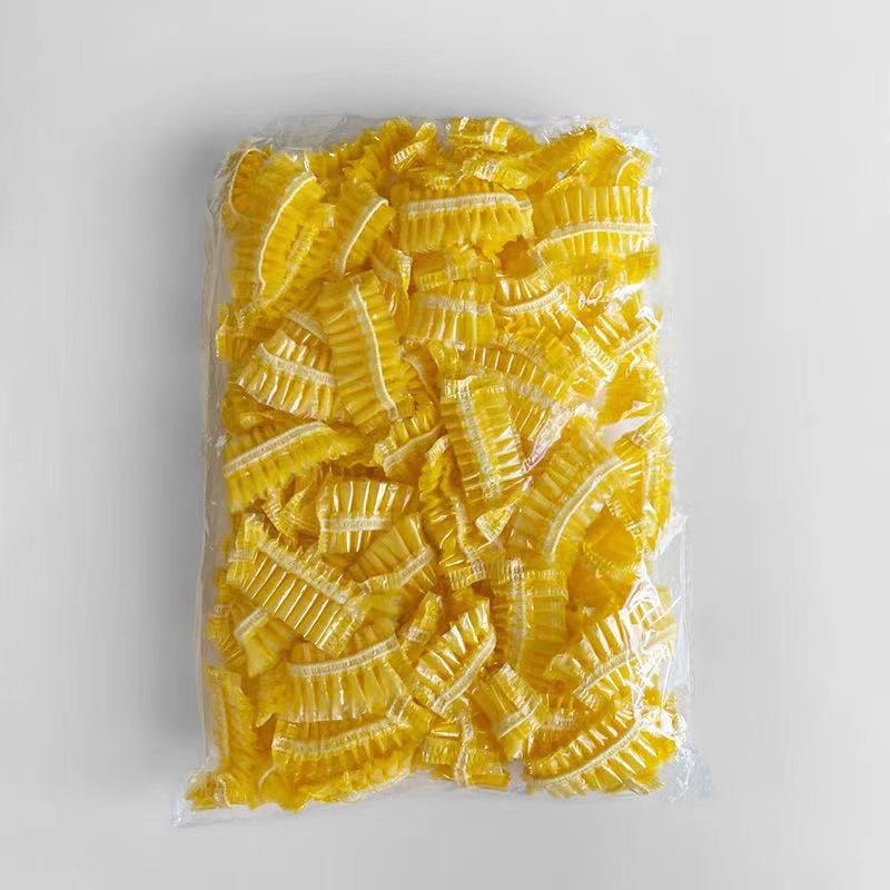 100/200 buc Capace de duș de unică folosință Accesorii pentru baie Capace de păr de unică folosință transparente și impermeabile Produse pentru baie