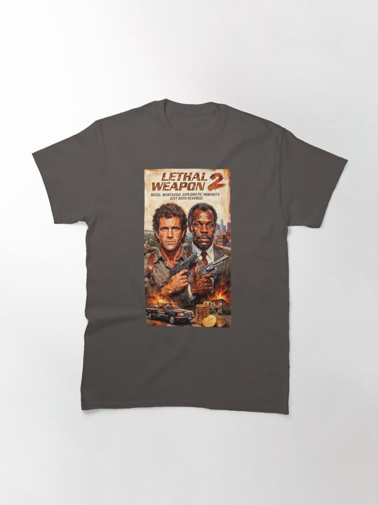 Lethal Weapon Lethal Weapon 2 Buddy Cop Fine Art Tribute Classic T-Shirt