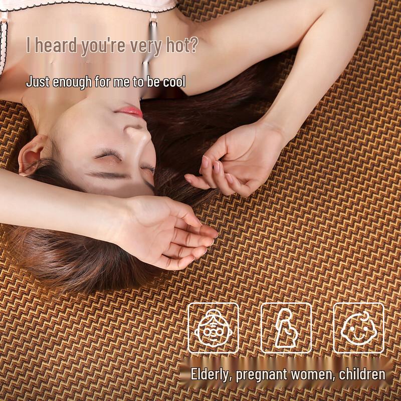 Master Xi Foldable Rattan Cooling Mat Set