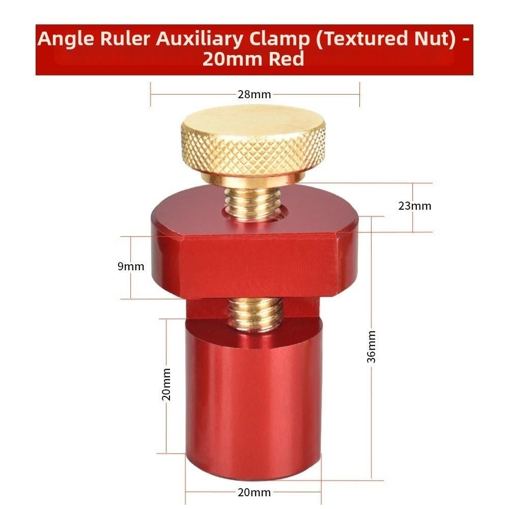 19/20mm Size Bench Stop Block Non-Slip Surface Tenon Positioner Block For MFT Workbench