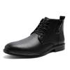 Handmade Leather Men Chelsea Boots Leisure Walk Brogue Shoes Fashion Casual Business Man Ankle Boots Formal Dress Footwear Botas