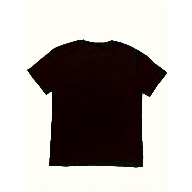 Milano Letter Print T-Shirt, Lässiges Rundhals-Kurzarm-Oberteil für Frühling & Sommer, Damenbekleidung