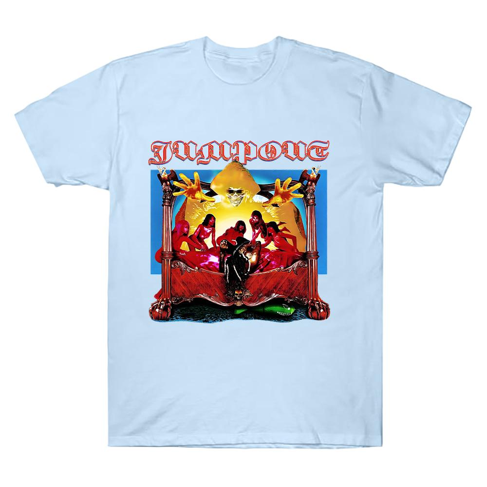 OsamaSon Jump Out The Album Graphic T Shirts 2025 Merch T-Shirts Cotton Women Men Fashion HipHop Streetwear Short Sleeve Y2K Tee