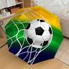 1pc Soccer Goal Themed High-quality Umbrella,Automatic Opening and Closing Umbrella,Multi-functional Umbrella G0811225