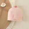 Pure Cotton Double Layer Newborn Hat for 0-3 Months, Suitable for Autumn/Winter