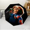 Chucky Fashionable Automatic Opening/Closing Folding Umbrella. Portable and Foldable, Ideal for Gift, Travel, and Daily Use.