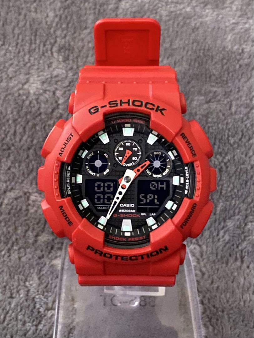 

[USED] CASIO G-SHOCK GA-100B-4AJF battery replaced