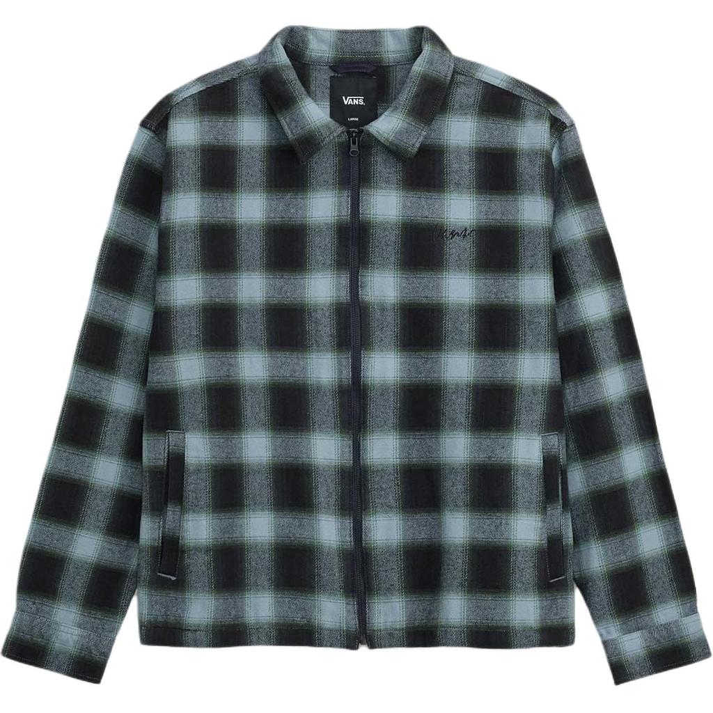 Vans Plaid Long Sleeve Loose Jacket Men jackets VN000P7UJDU1