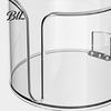 No Drill Tissue Box Wall-Mounted Roll Paper Holder with Vacuum Suction Sealed Container Cup Easy Installation Organizer for Bathroom Storage