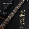 Personalized Guitar Sticker Set: Decorative Fingerboard and Panel Protectors for Acoustic and Electric Guitars.