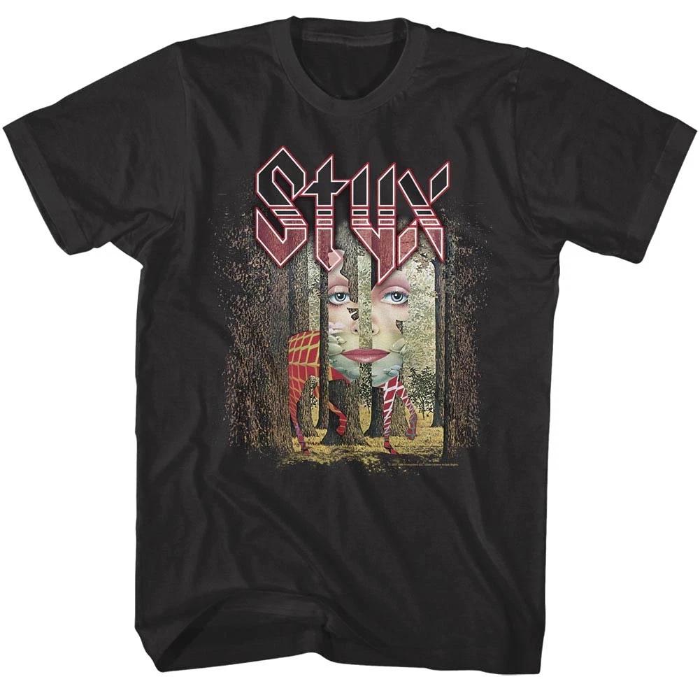 

Styx Grand Illusion Men s Shirt Rock Band Album Cover Concert Tour Music Merch High-end Luxury Is for Both Men and Women Top Y2k 4XL