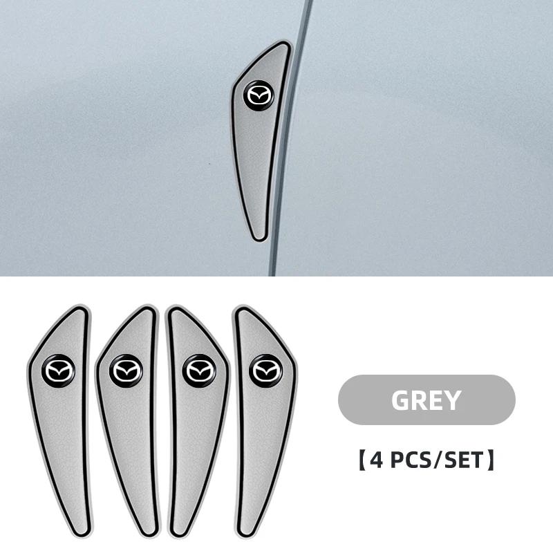 

4pcs Car Door Anti-collision Bumper Strip Door Side Edge Scratch Protective Sticker For Mazda BL BM GJ CX3 CX-5 CX9 Accessories