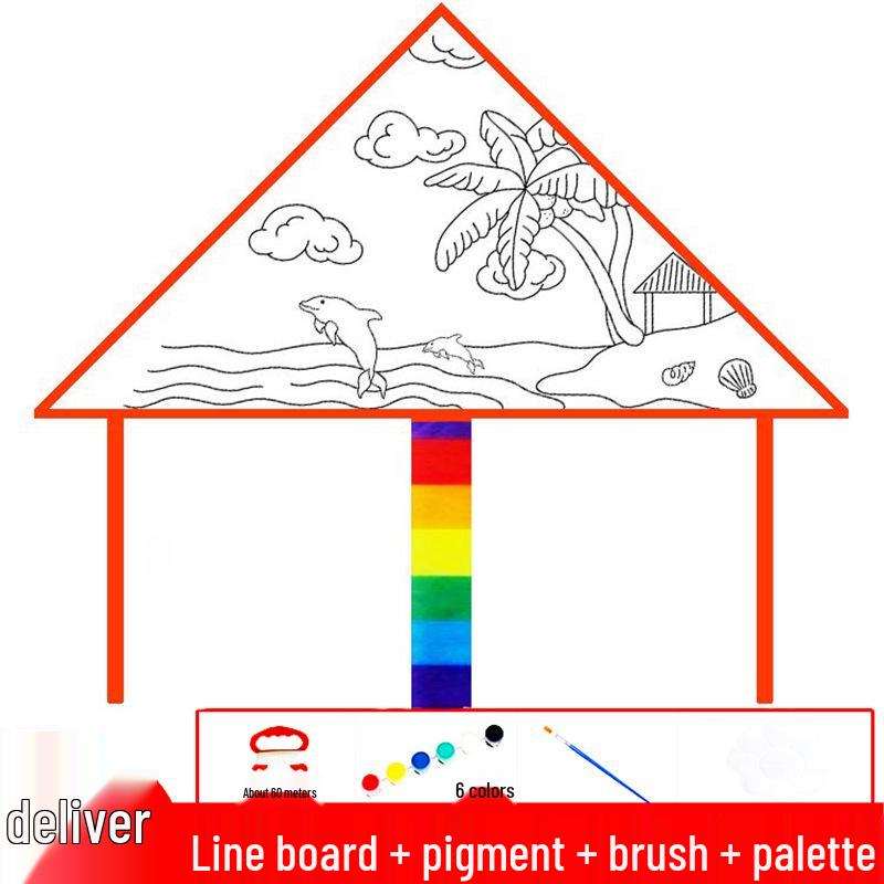 

Набор для раскрашивания воздушного змея своими руками для детского сада Standard