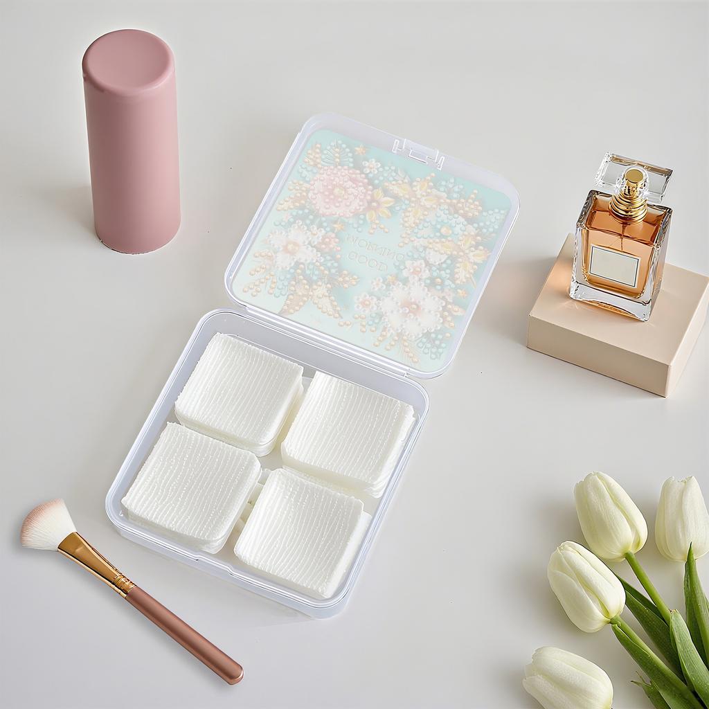 5D DIY Diamond Painting Storage Box Clear Organizer Plastic Case for Beads Jewelry Travel and Nail Art Accessories