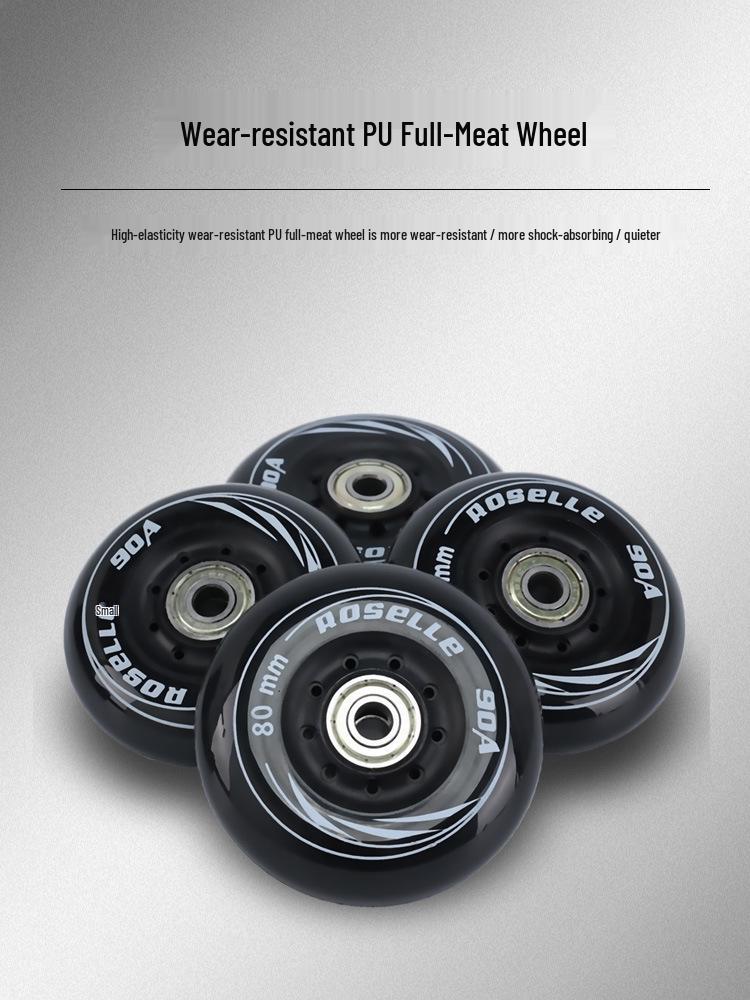 Luoshen Adult Inline Skates with PU Wheels for Men, Women, and University Students - Beginner To Freestyle Skating.