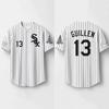 2026 White Sox Ozzie Guillen Koszulka Baseballowa Drukowany Prezent dla Fana Koszulka Treningowa Outdoor Oddychająca Wysokiej Jakości Top Moda Uliczna