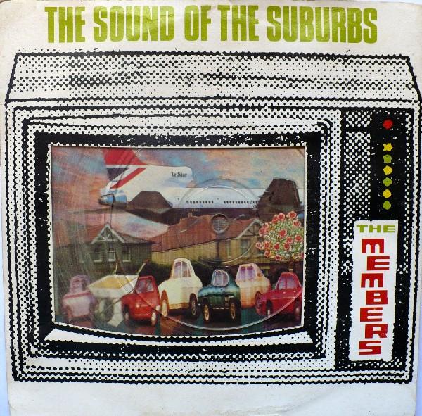 

7-дюймовая пластинка MEMBERS - Звук пригородов VS242 Virgin 1979 UK Рок Б/У