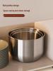 ZISIZ 304 Stainless Steel Baking Bowl